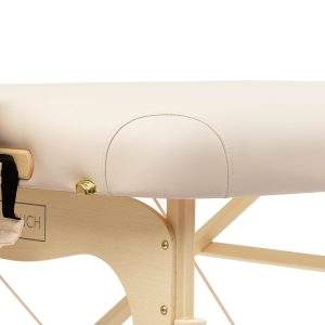 beige massagetafel