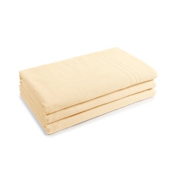 massage handdoek beige