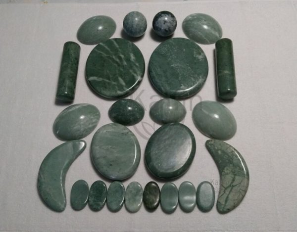jade massage stones