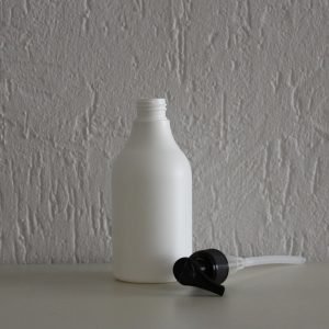 HDPE wit 250 ml + pomp