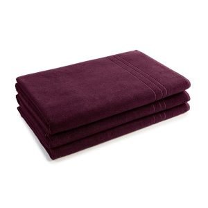 sauna doek aubergine