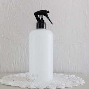 Fles 500 ml transparant/spray