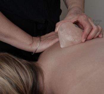 zoutsteen massage